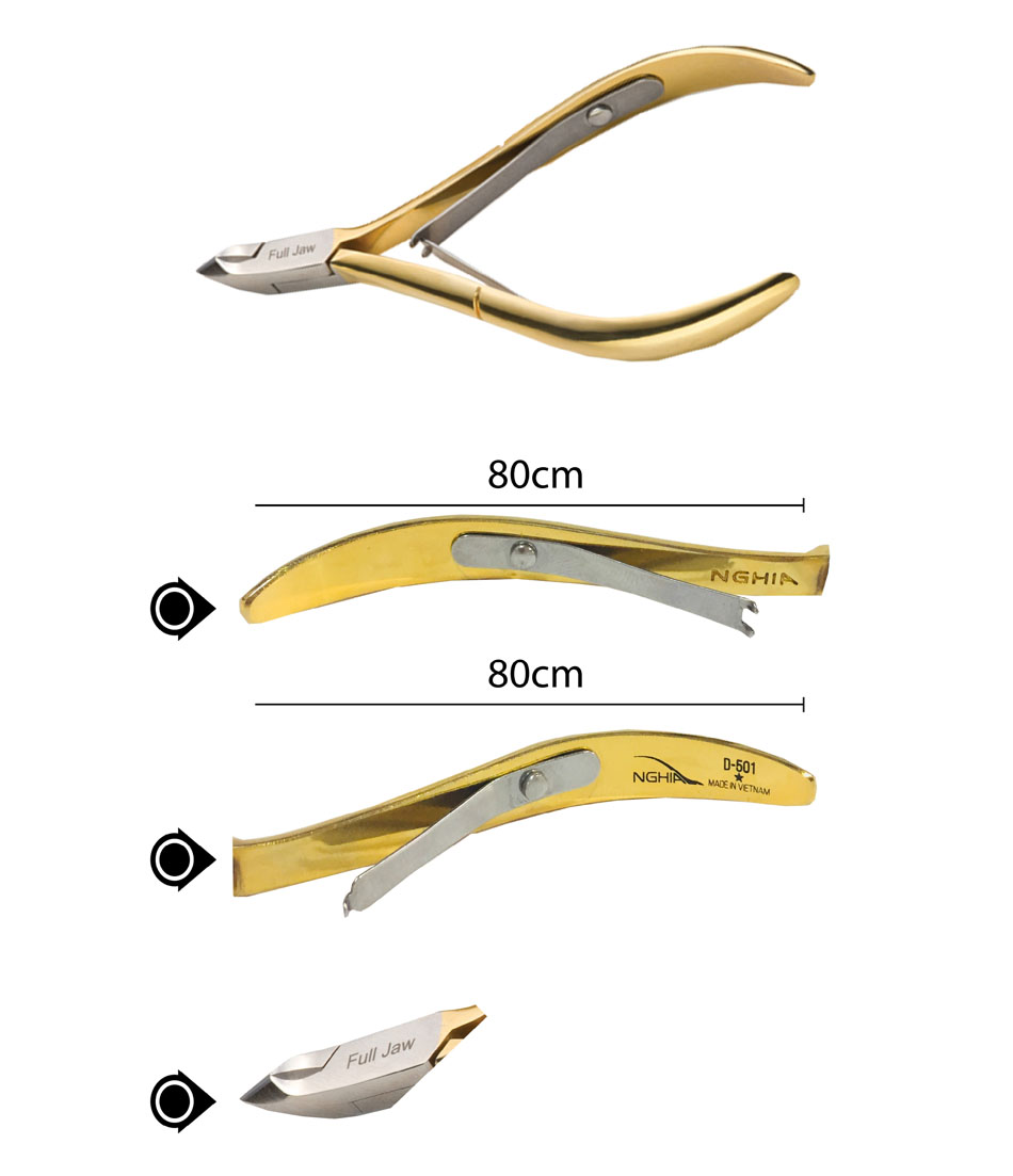 Cuticle Nipper D-501 - Consolidated NGHIA